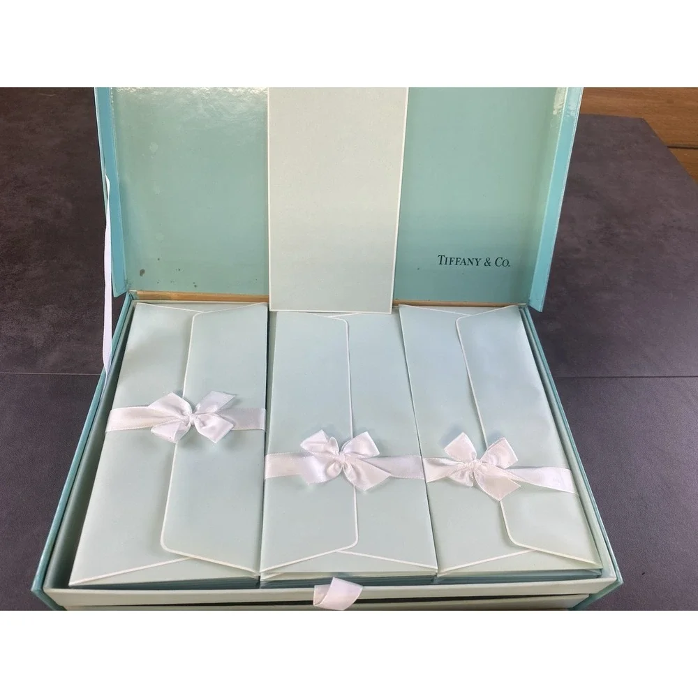 Tiffany & Co Stationary Set-40 paper,46 Envelopes & 5 Cards
